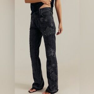 Irie Embroidered and studded Jeans NWOT phantom